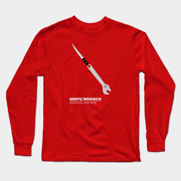 Knife Wrench by doctorheadly Long Sleeve T-Shirt by doctorheadly